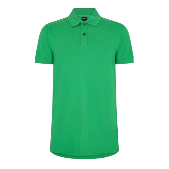 Boss Heren Firenze Katoenen Poloshirt (Groen) - Image 1