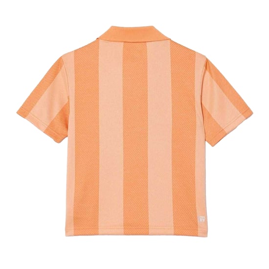 Lacoste Heren Roland Garros Editie Relaxed Fit Tennis Poloshirt (Oranje) - Image 2