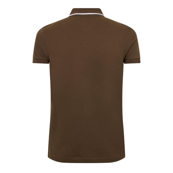 Boss Mens Firenze Short-Sleeved Polo Shirt (Brown) - Image 2