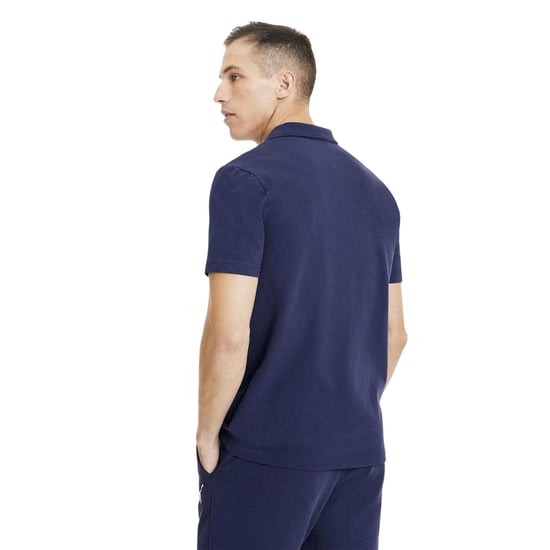 Puma Heren Team Doel Poloshirt (Peacoat) - Image 5