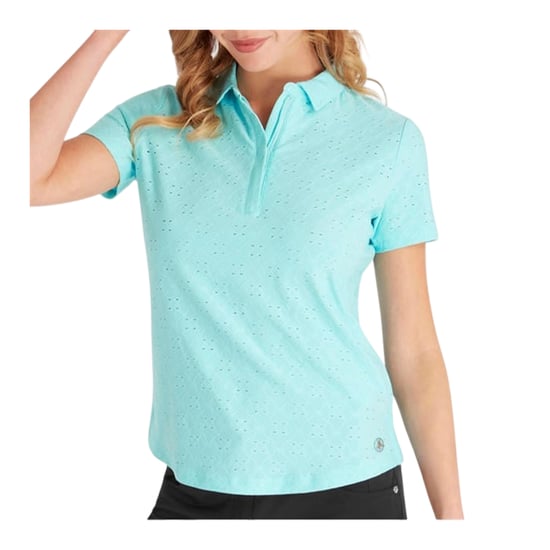 Calvin Klein Dames/Dames Golf Poloshirt (Aqua) - Image 1