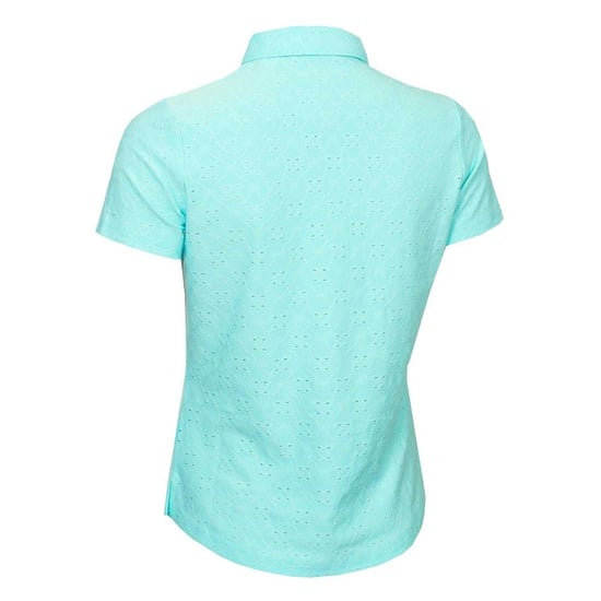Calvin Klein Dames/Dames Golf Poloshirt (Aqua) - Image 3