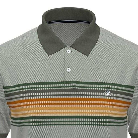 Original Penguin Heren polo (Stoffige Olijf) - Image 2