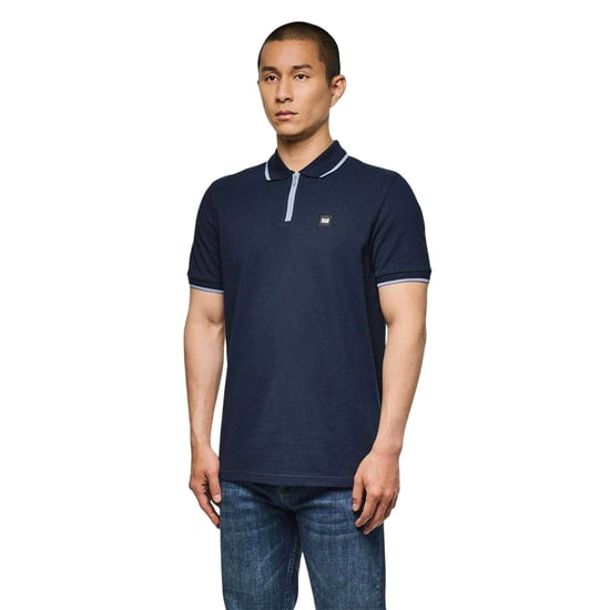 Weekend Offender Heren polo (Marine) - Image 1