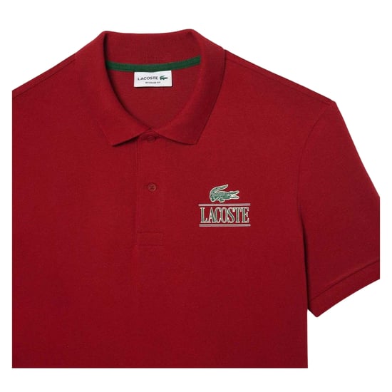 Lacoste Heren Regular Poloshirt (Rood) - Image 3