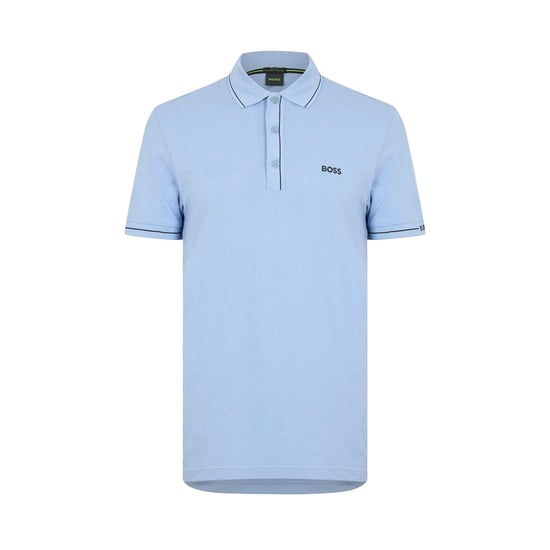 Boss Heren Paule Poloshirt (Blauw) - Image 1