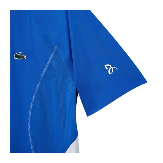 Lacoste Heren Tennis x Novak Djokovic Regular Poloshirt (Blauw) - Image 2