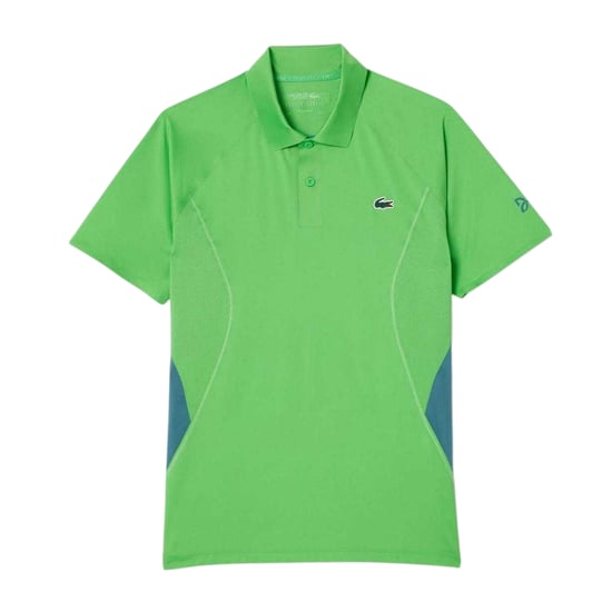 Lacoste Heren Tennis x Novak Djokovic Regular Poloshirt (Groen) - Image 1
