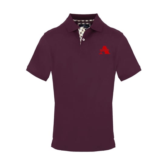 Aquascutum Heren Poloshirt met Kraag en Korte Mouwen (Rood) - Image 1