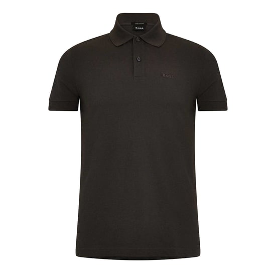 Boss Heren Firenze Katoenen Poloshirt (Donkergrijs) - Image 1