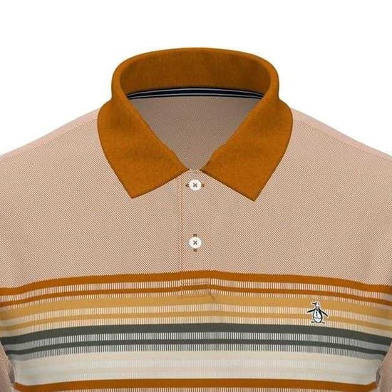 Original Penguin Heren polo (Bruin) - Image 2