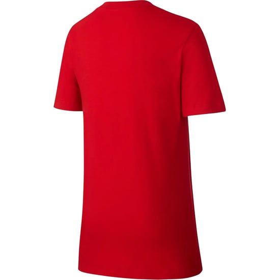 Nike Kinderen Futura Klassiek Logo Regular T-shirt (Rood/Wit) - Image 3