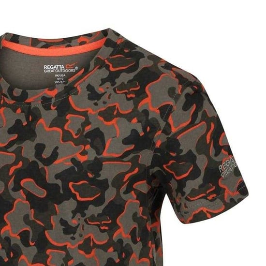 Regatta Kinderen/Kinderen T-Shirt (Druivenblad Camo) - Image 2