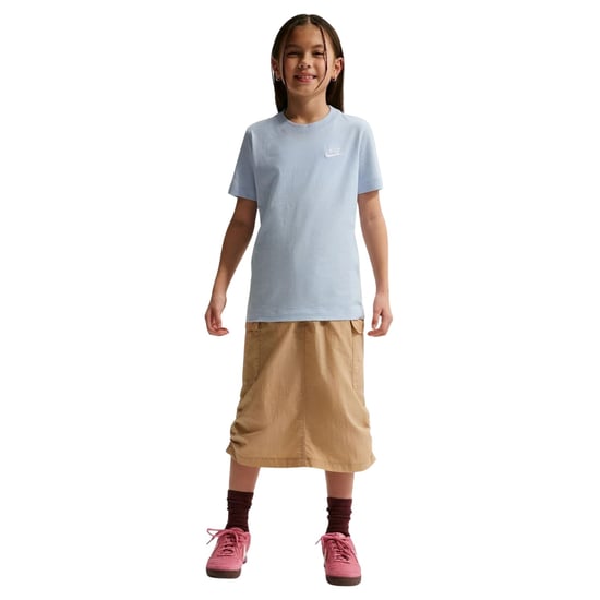 Nike Kinderen Futura Klassiek Logo Regular T-shirt (Hortensia Blauw) - Image 2