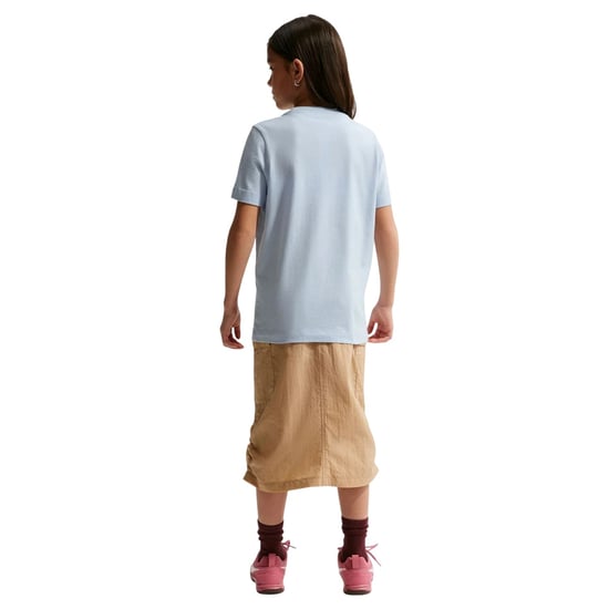 Nike Kinderen Futura Klassiek Logo Regular T-shirt (Hortensia Blauw) - Image 3