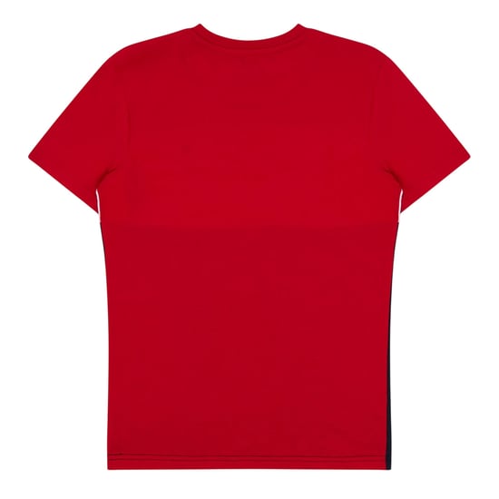 Farah Kinder/Kinder Colour Block Crew Hals T-shirt (Rood) - Image 2