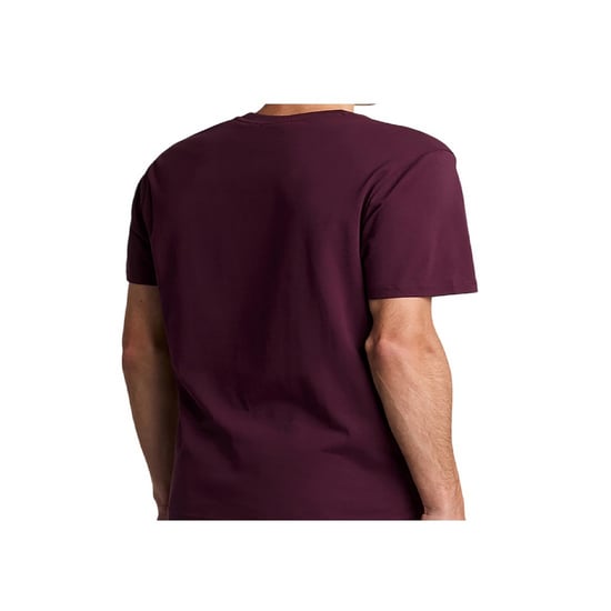 Lyle & Scott Geborduurd Logo Gewoon T-shirt Kinderen/Kinderen (Bourgondië) - Image 2