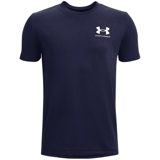 Under Armour Jongens Logo T-shirt met korte mouwen (Marine/Grijs) - Image 1