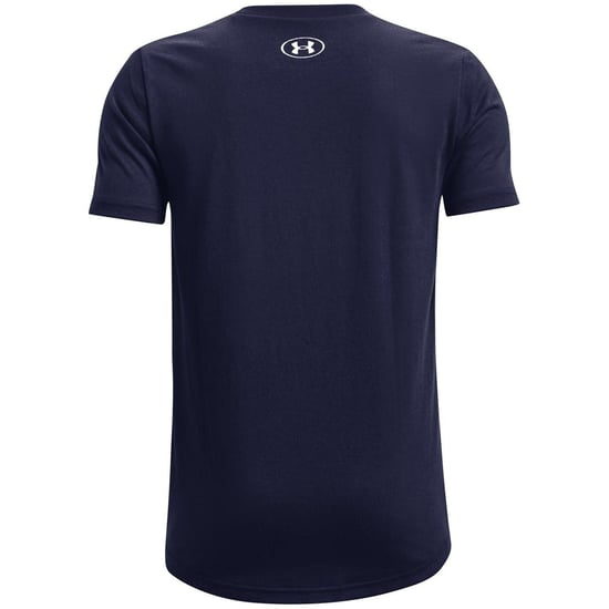 Under Armour Jongens Logo T-shirt met korte mouwen (Marine/Grijs) - Image 2