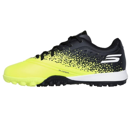 Skechers Heren Razor Snug Fit Kunstgras Voetbalschoenen (Geel/zwart) - Image 2