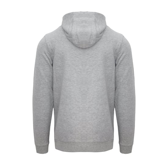 Aquascutum Mens Lettering Hoodie (Grey) - Image 2