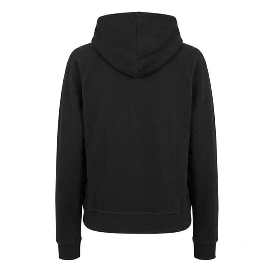 Diesel Womens/Ladies Heart Regular Long-Sleeved Hoodie (Black) - Image 2