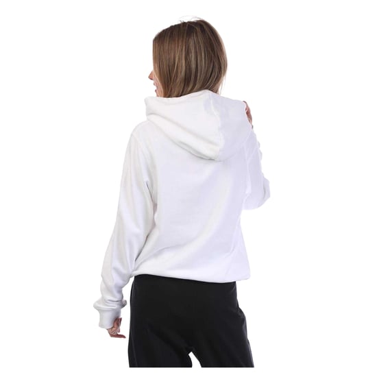 Diesel Reggy Relaxed Fit Hoodie för dam och dam (Vit) - Image 3