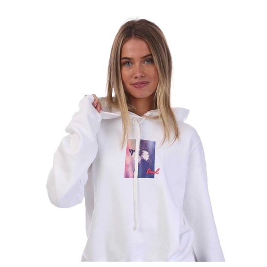 Diesel Reggy Relaxed Fit Hoodie för dam och dam (Vit) - Image 4