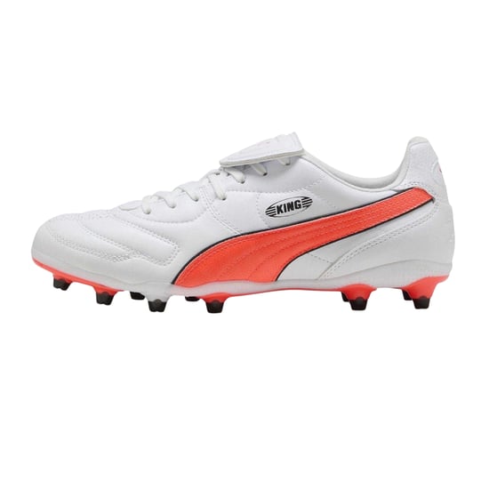 Puma Mens Liga King Firm Ground Football Boots (Puma White) - Image 2