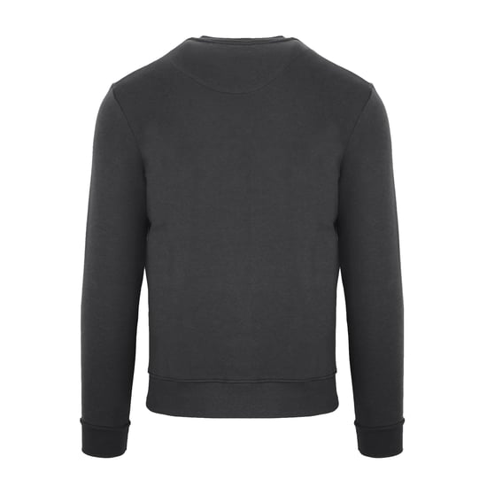 Aquascutum Heren Sweatshirt met lange mouwen en ronde hals (Antraciet) - Image 2