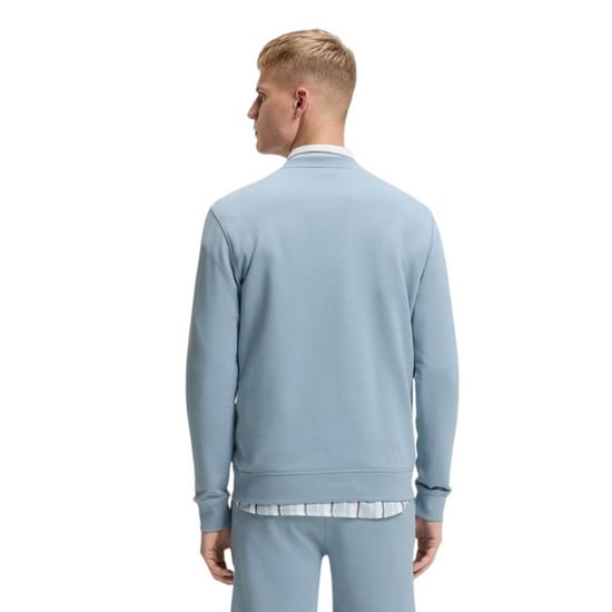 Boss Heren Westart Premium Katoenen Sweatshirt met Crew Hals (Blauw) - Image 2