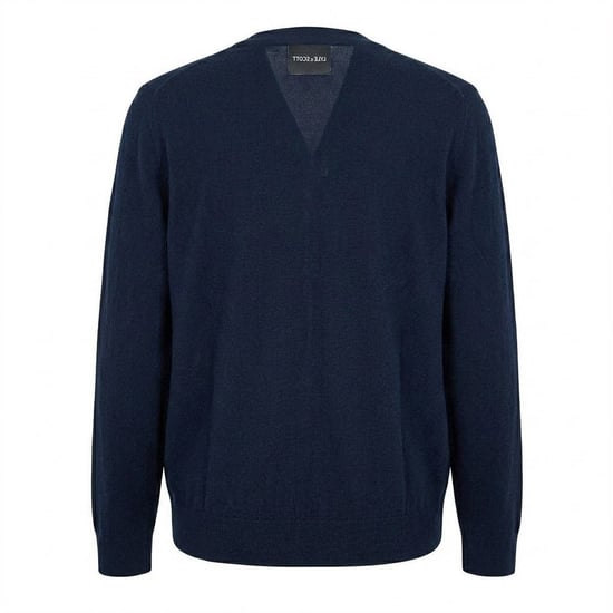 Lyle & Scott Heren Vest met V-hals (Donkere marine) - Image 2