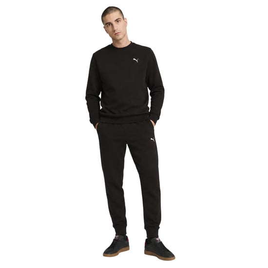 Puma ESS-fleece-sweatshirt voor heren (Poema Zwart) - Image 1