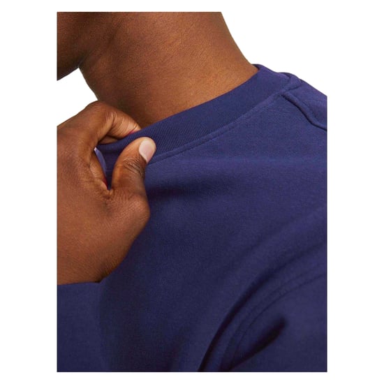 Jack And Jones Sweatshirt med avslappnad passform och rund hals för herrar (Ocean) - Image 5