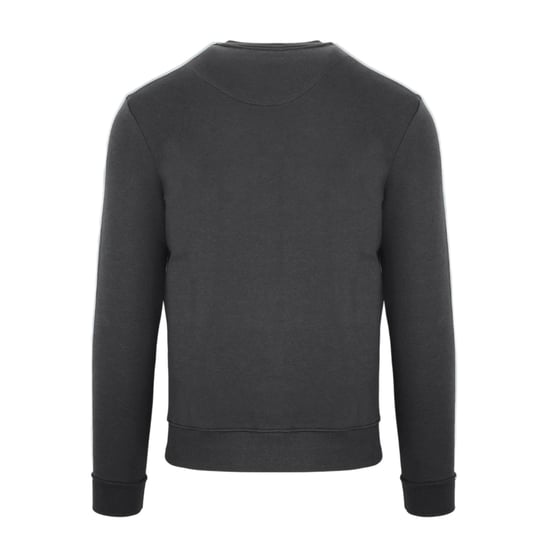 Aquascutum Mens London Double Stripe Sweatshirt (Antracit) - Image 2