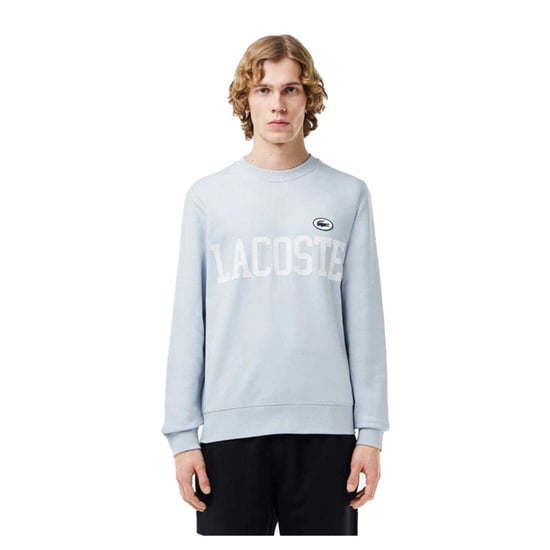 Lacoste Heren-sweatshirt van fleece met flockprint (Blauw) - Image 3