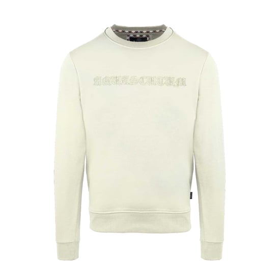 Aquascutum Heren Sweatshirt met geribde kraag (Boter) - Image 1
