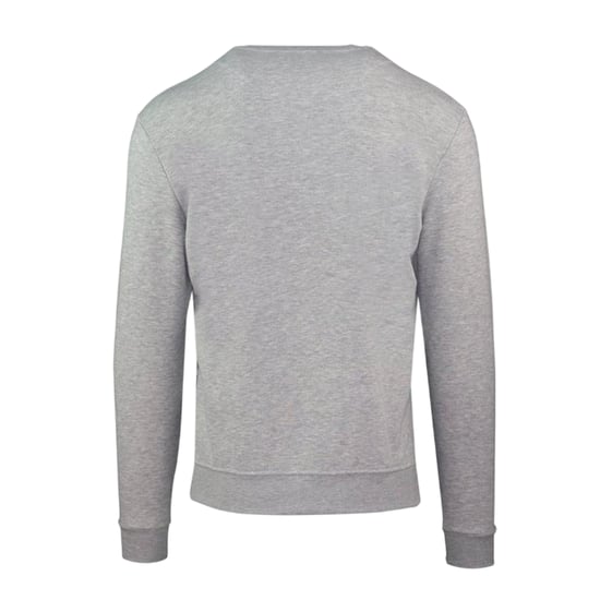 Aquascutum Heren-sweatshirt met ronde hals en lange mouwen met klein logo (Grijs) - Image 2