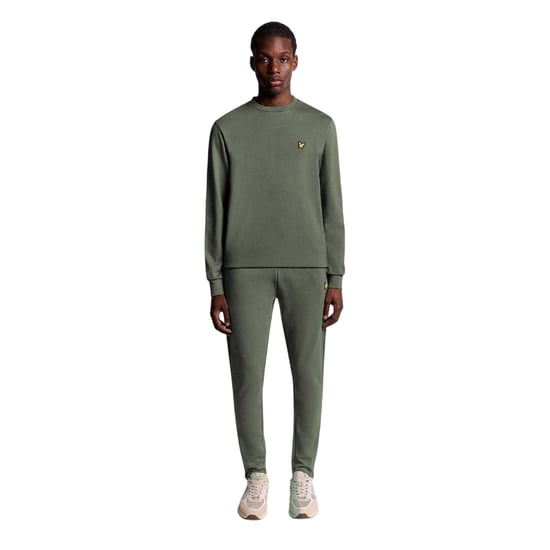 Lyle & Scott Heren Lichtgewicht Sport Sweatshirt (Groen) - Image 3
