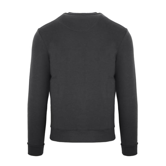 Aquascutum Heren Crew Neck Regular Sweatshirt (Antraciet) - Image 2
