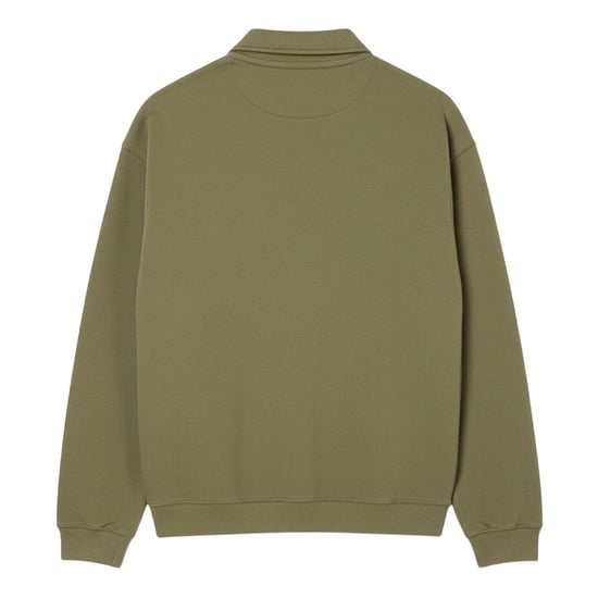 Lacoste Heren Piqué Losjes Polo Sweatshirt (Groen) - Image 3
