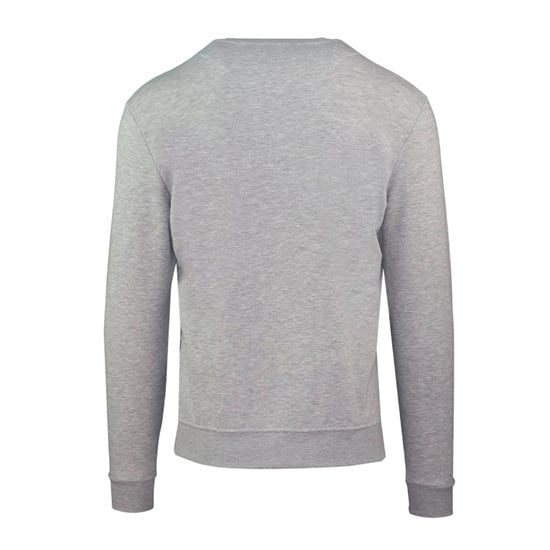 Aquascutum Mens Script Crew Neck Regular Sweatshirt (Grått) - Image 2