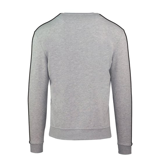 Aquascutum Mens London Double Stripe Sweatshirt (Grått) - Image 2