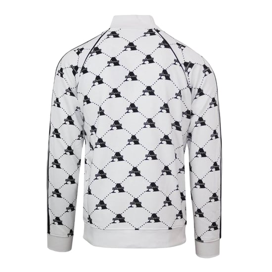 Aquascutum Heren Funnel Neck Raglan Track Jacket (Wit) - Image 2