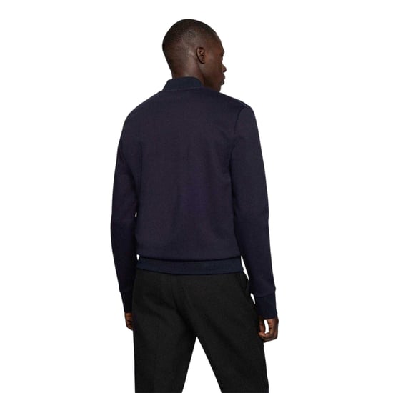 Boss Mens Skiles Padded Hybrid Jacket (Navy) - Image 2