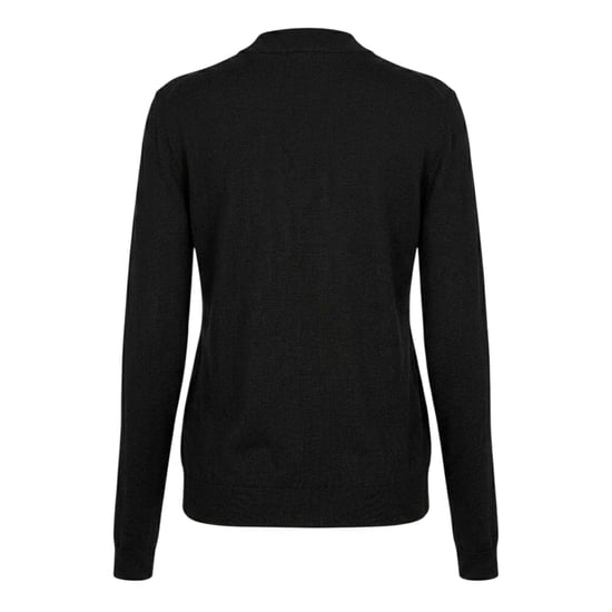 Hugo Boss Mens San Matteo-M Stickad Sweatshirt (Svart) - Image 2