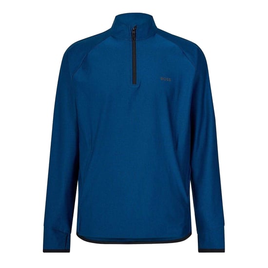 Boss Heren Regular Raglan Active Sweatshirt (Blauw) - Image 2