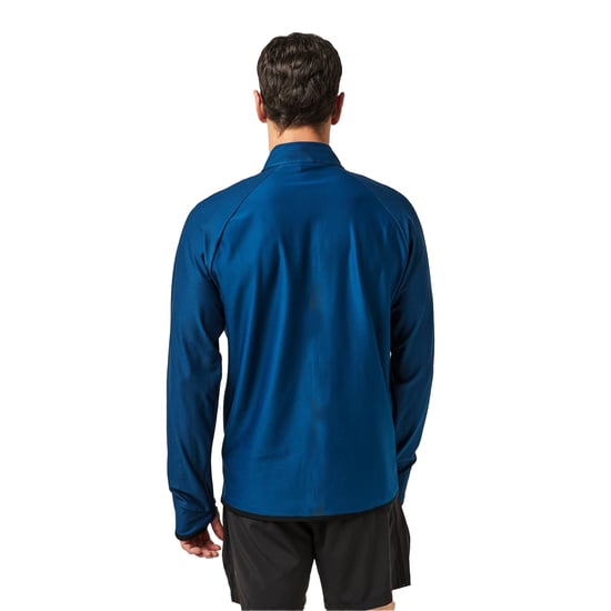 Boss Heren Regular Raglan Active Sweatshirt (Blauw) - Image 4