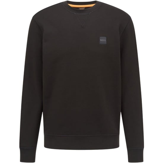 Boss Heren Westart Premium Katoenen Sweatshirt met Crew Hals (Zwart) - Image 1