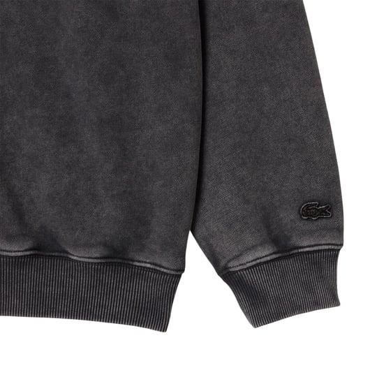 Lacoste Heren Sweatshirt met Geborduurd Logo (Zwart) - Image 5